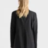 Chaqueta de un solo botonadura en lana superfina Chaqueta de un solo botonadura en lana superfina