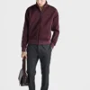 Chaqueta deportiva de tejido técnico con cremallera Chaqueta deportiva de tejido técnico con cremallera