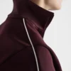 Chaqueta deportiva de tejido técnico con cremallera Chaqueta deportiva de tejido técnico con cremallera
