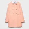 Chaqueta marinera de cachemira ligera de doble botonadura Chaqueta marinera de cachemira ligera de doble botonadura
