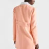 Chaqueta marinera de cachemira ligera de doble botonadura Chaqueta marinera de cachemira ligera de doble botonadura