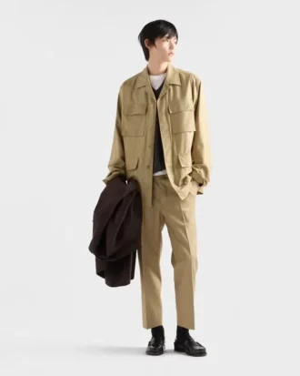 Chaqueta Safari de seda