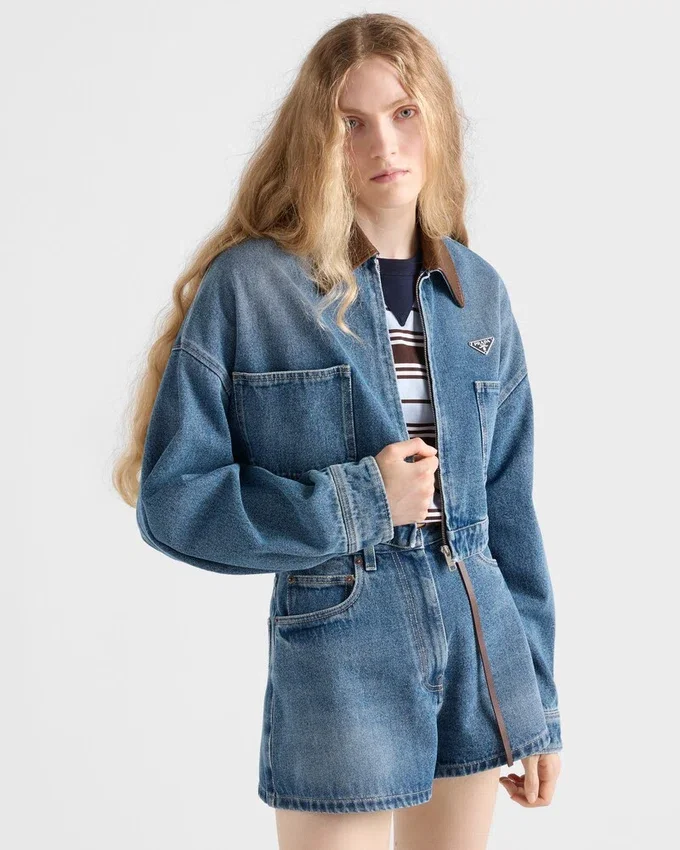 Chaqueta vaquera corta Chaqueta vaquera corta
