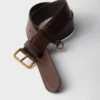 Cinturón de cuero envejecido Cinturón de cuero envejecido