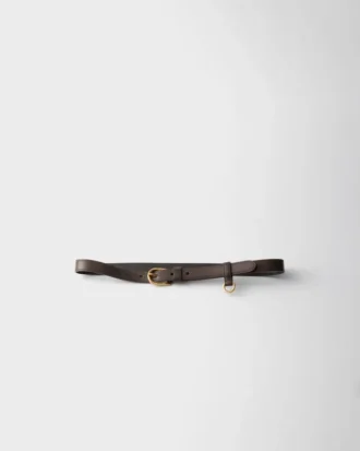 Cinturón de piel