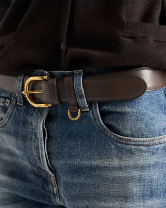 Cinturón de piel