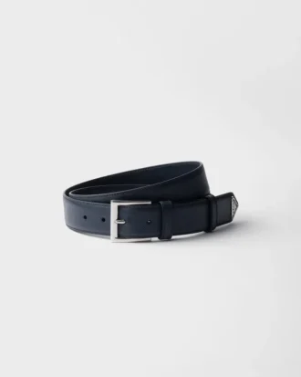 Cinturón de piel Saffiano