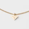 Collar con colgante Eternal Gold en oro amarillo