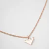 Collar con colgante Eternal Gold en oro rosa