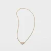 Collar con colgante Eternal Mini Triangle de Eternal Gold en oro amarillo y diamantes Collar con colgante Eternal Mini Triangle de Eternal Gold en oro amarillo y diamantes