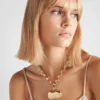 Collar con colgante grande Eternal Gold en oro amarillo Collar con colgante grande Eternal Gold en oro amarillo