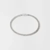 Collar de cadena de plata Collar de cadena de plata