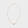 Collar Eternal Gold en oro rosa con colgante Nano Triangle Collar Eternal Gold en oro rosa con colgante Nano Triangle
