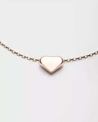 Collar Eternal Gold Nano Heart en oro rosa Collar Eternal Gold Nano Heart en oro rosa