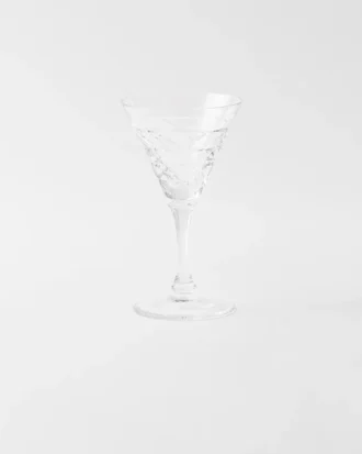 Copa de vino blanco de cristal – Triangles