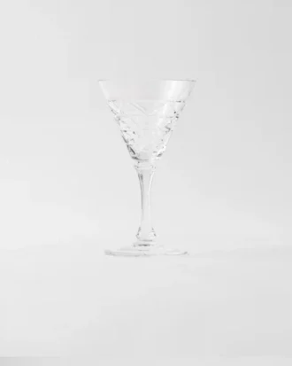 Copa de vino blanco de cristal – Triangles
