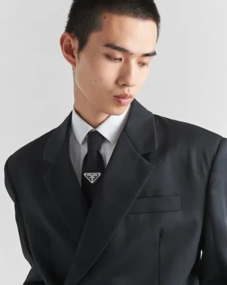 Corbata de gabardina Re-Nylon
