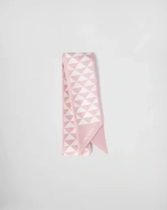 Corbata de seda estampada
