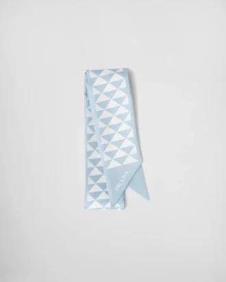 Corbata de seda estampada Corbata de seda estampada