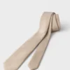 Corbata de seda y lino Corbata de seda y lino
