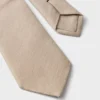 Corbata de seda y lino Corbata de seda y lino