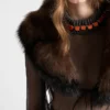 Cuello de piel de oveja Cuello de piel de oveja