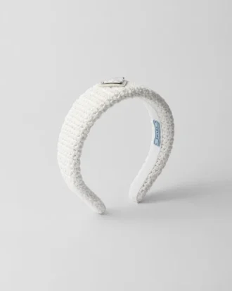 Diadema de ganchillo