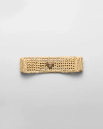 Diadema de ganchillo