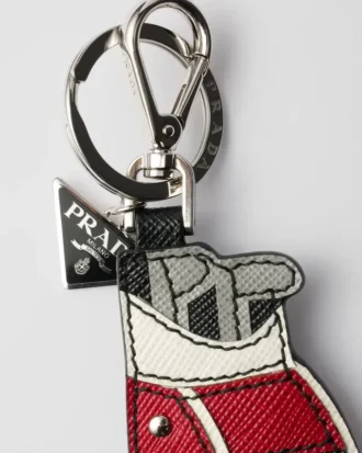 Dije para bolsa de golf de piel Saffiano