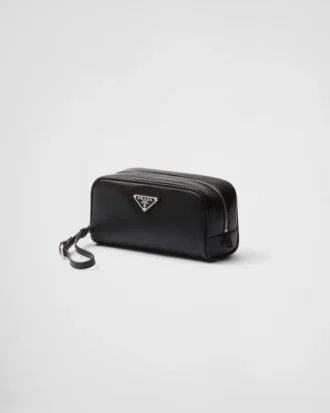 Estuche de piel Saffiano