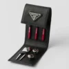 Estuche para tees de golf de piel Saffiano Estuche para tees de golf de piel Saffiano