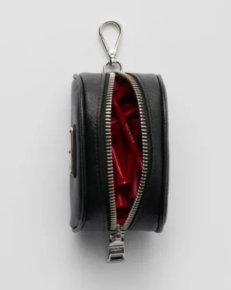 Estuche para tees de golf de piel Saffiano