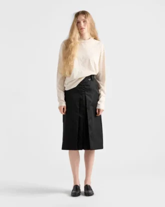 Falda acampanada de Re-Nylon