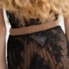 Falda lápiz de encaje Falda lápiz de encaje