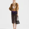 Falda midi Cigaline con tirantes Falda midi Cigaline con tirantes