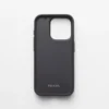 Funda de piel Saffiano para iPhone 15 Pro Funda de piel Saffiano para iPhone 15 Pro