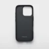 Funda de piel Saffiano para iPhone 16 Pro