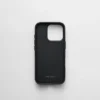 Funda de piel Saffiano para iPhone 16 Pro Funda de piel Saffiano para iPhone 16 Pro