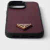 Funda de piel Saffiano para iPhone 16 Pro Max Funda de piel Saffiano para iPhone 16 Pro Max