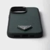 Funda de piel Saffiano para iPhone 16 Pro Max