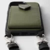 Funda de piel Saffiano para iPhone 16 Pro Max Funda de piel Saffiano para iPhone 16 Pro Max