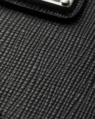 Funda de piel Saffiano para iPhone 16 Pro Max