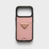 Funda de piel Saffiano para iPhone 17 Pro Funda de piel Saffiano para iPhone 17 Pro