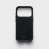 Funda de piel Saffiano para iPhone 17 Pro