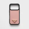 Funda de piel Saffiano para iPhone 17 Pro Max