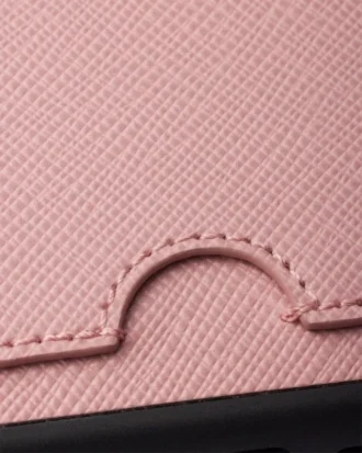 Funda de piel Saffiano para iPhone 17 Pro Max