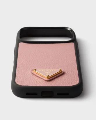 Funda de piel Saffiano para iPhone 17 Pro Max