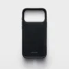Funda de piel Saffiano para iPhone 17 Pro Max