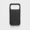 Funda de piel Saffiano para iPhone 17 Pro Max