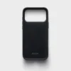 Funda de piel Saffiano para iPhone 17 Pro Max